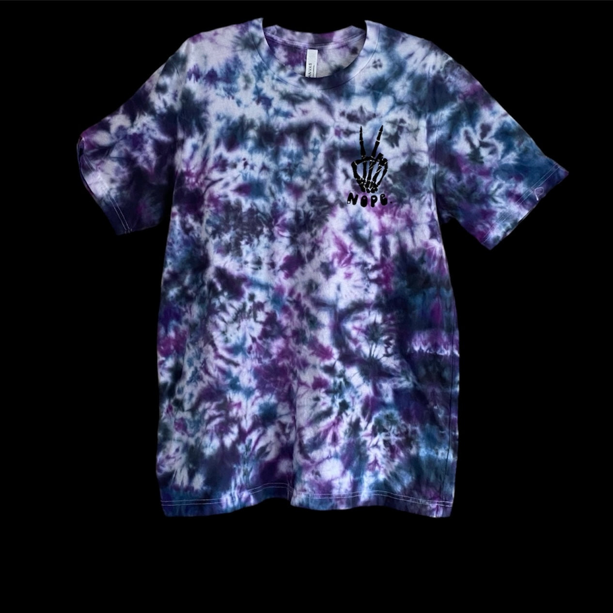 “✌🏻 Nope” Hand Dyed Tees