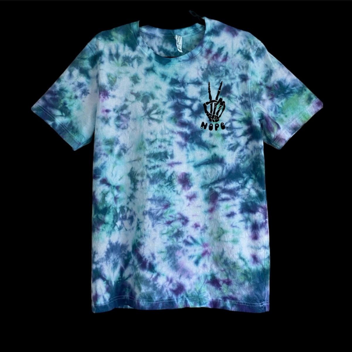 “✌🏻 Nope” Hand Dyed Tees