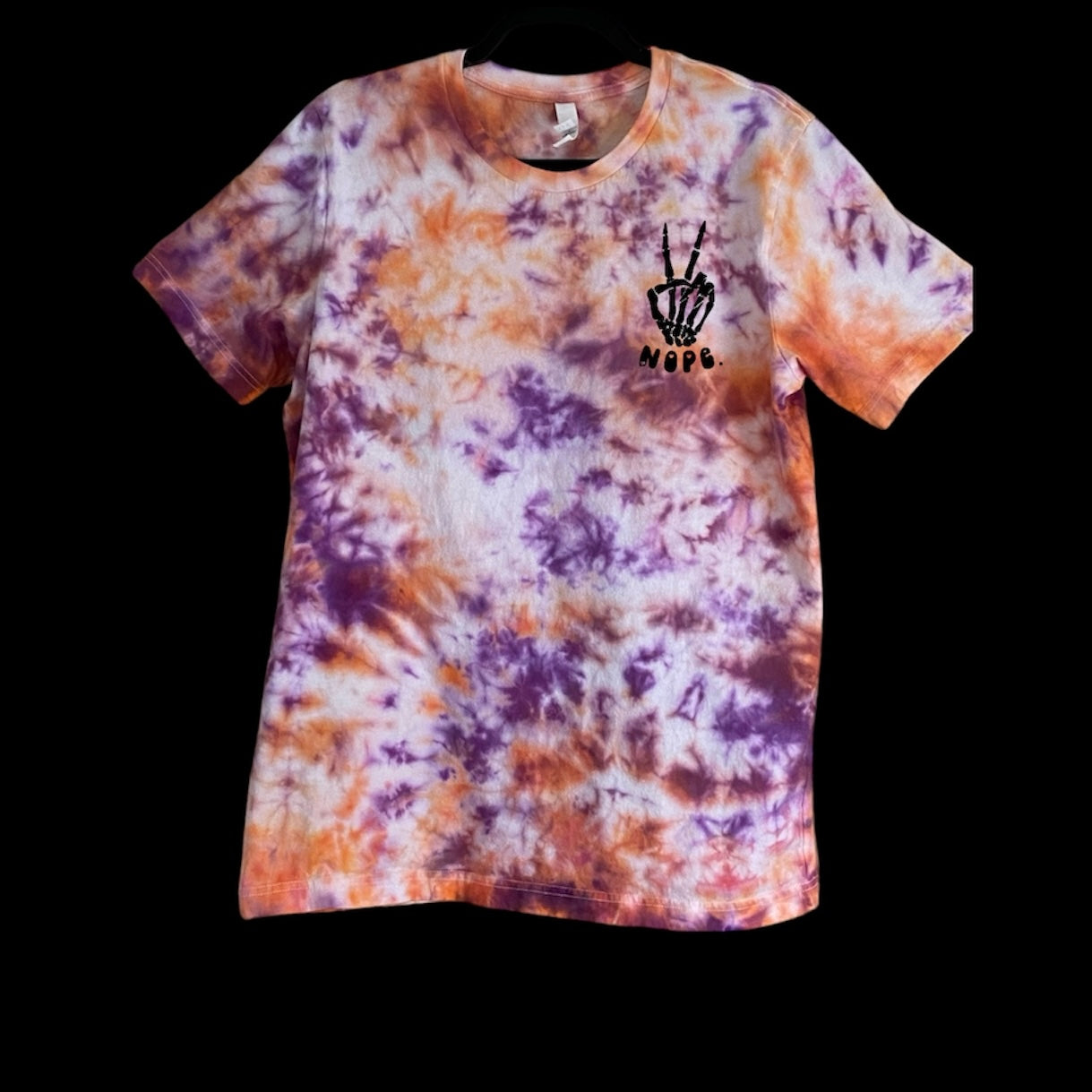 “✌🏻 Nope” Hand Dyed Tees